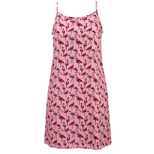 Strappy kjole - flamingo pink