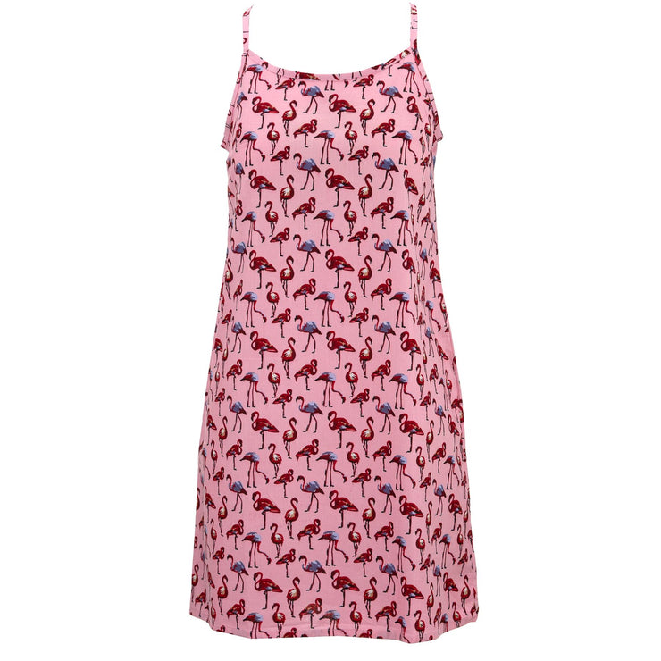 Strappy Dress - Flamingo Pink