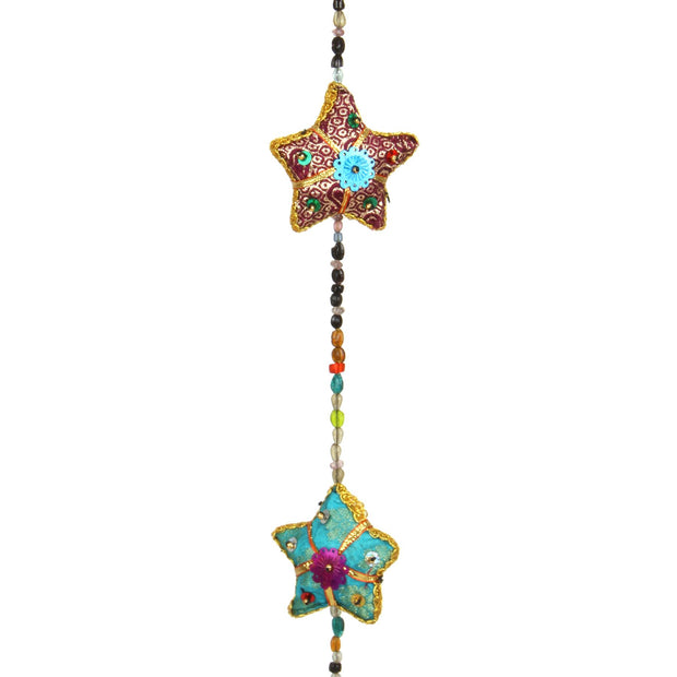 Handmade Rajasthani Strings Hanging Decorations - Stars