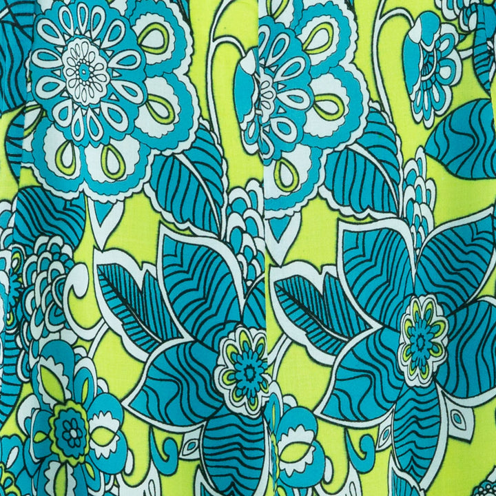 Floaty Dolly Dress - Vivid Retro Flower