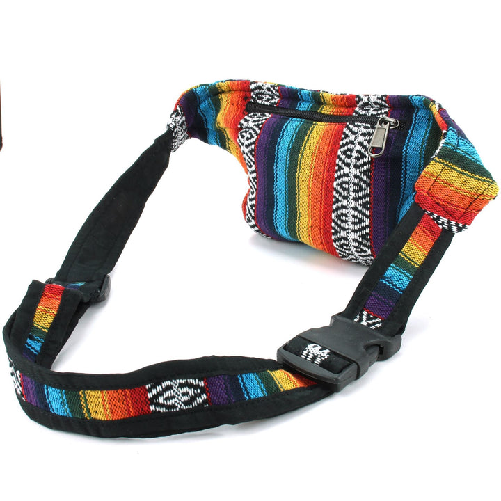 Canvas Bumbag - Rainbow