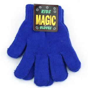 Magiske handsker strækbare handsker til børn - marineblå