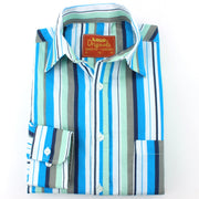 Regular Fit Long Sleeve Shirt - Bayadere Stripes