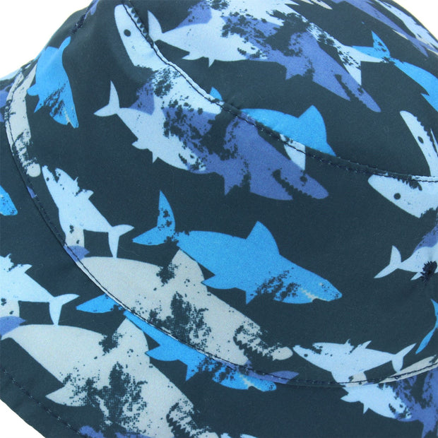 Children's Beach Bucket Hat - Shark