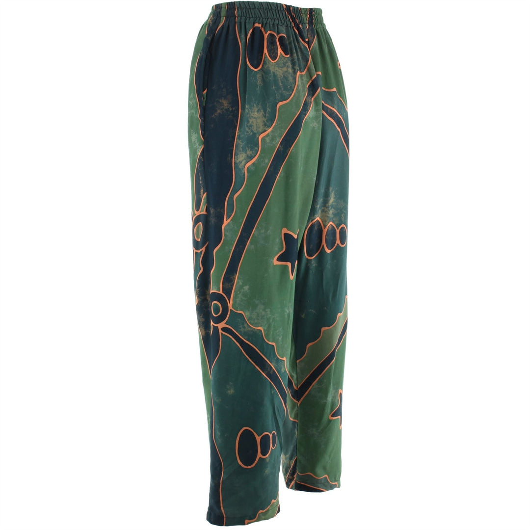 Bali Rayon Trousers - Green