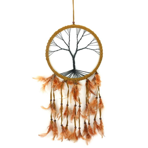 Dreamcatcher - Tree of Life 22cm Coffee