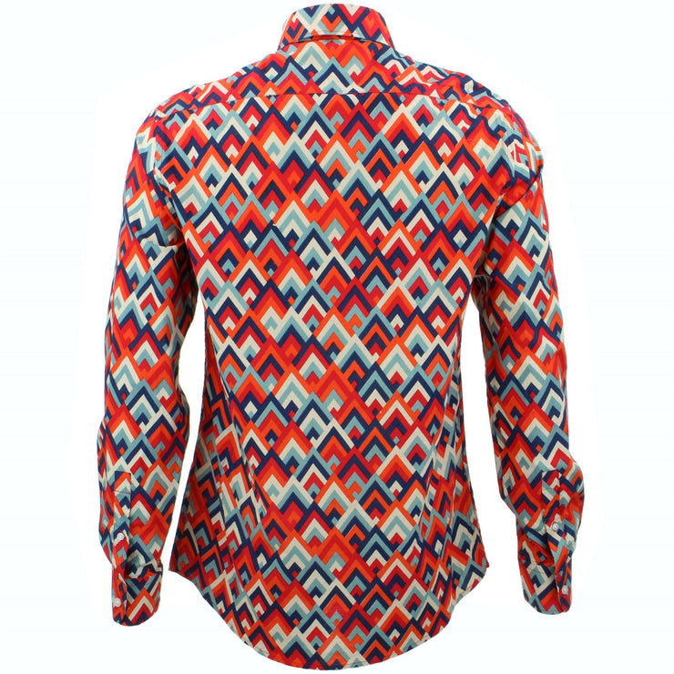 Tailored Fit Long Sleeve Shirt - Mountain