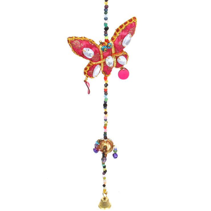 Handmade Rajasthani Strings Hanging Decorations - Butterflies