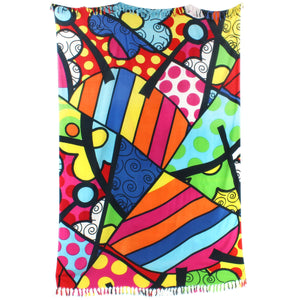 Viskose-Sarong – helles Strandtuch 2