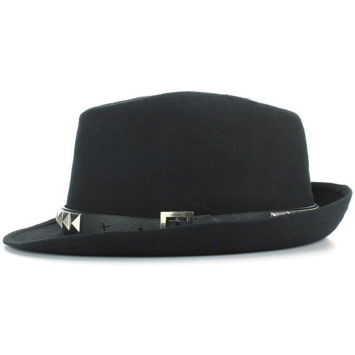 Hawkins Studded Belt Trilby Hat