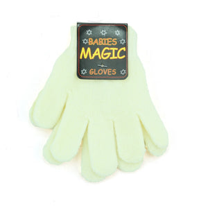 Magiske handsker strækbare handsker - hvide
