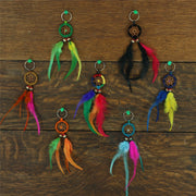 Dreamcatcher - Spiral 3.5cm Orange