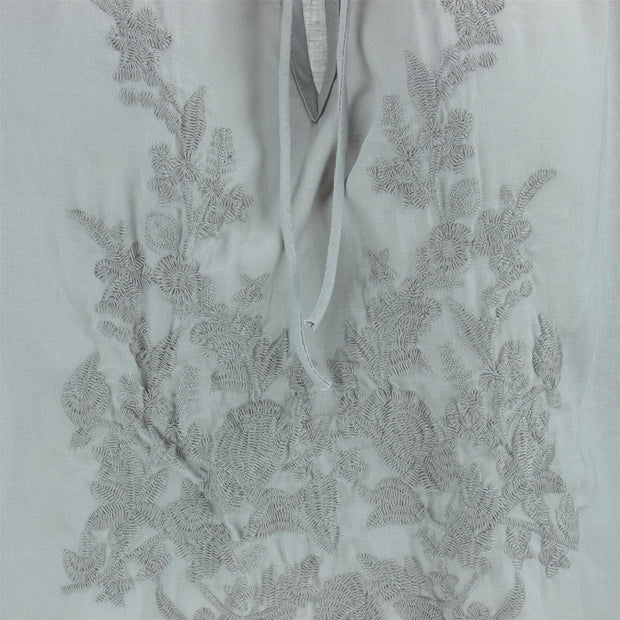 Embroidered Blouse - Powder Rose