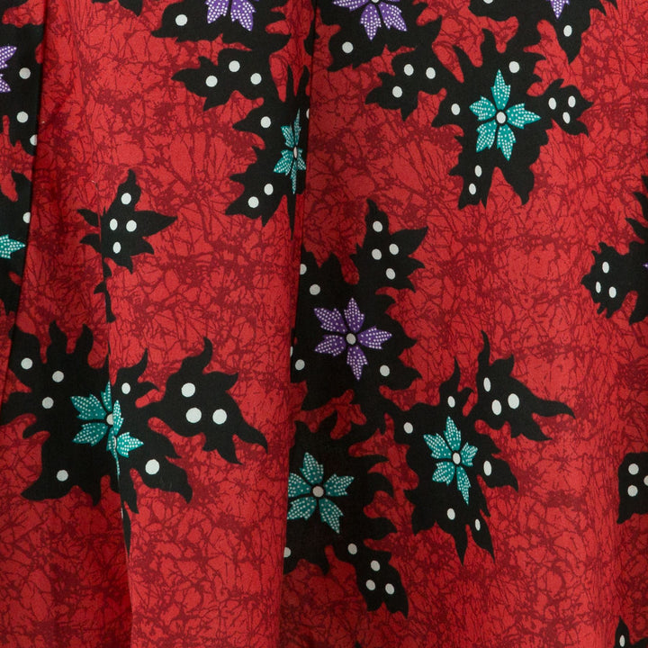 Floaty Dolly Dress - Red Freesia
