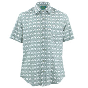 Tailored Fit Short Sleeve Shirt - Collars