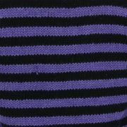 Chunky Wool Knit Jumper - Purple Black