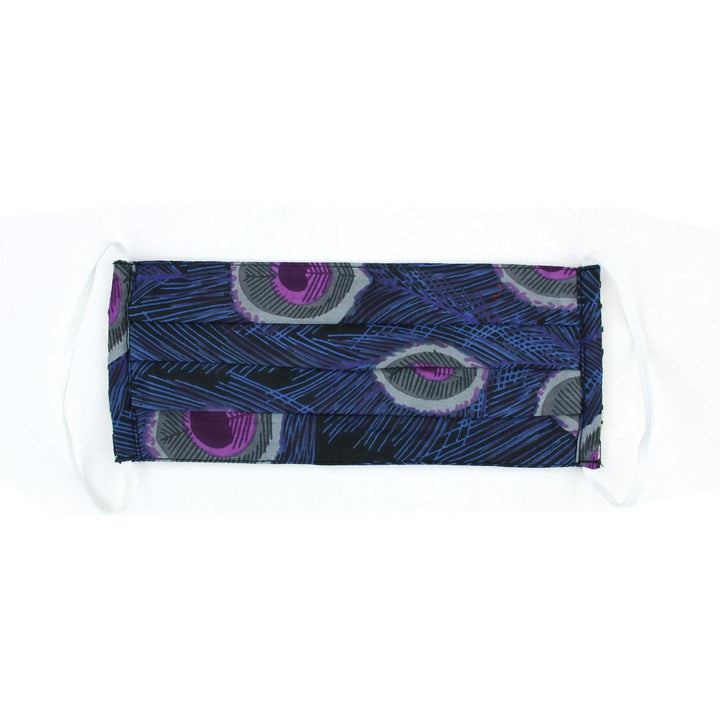 100% Cotton Handmade Pleated Face-Mask