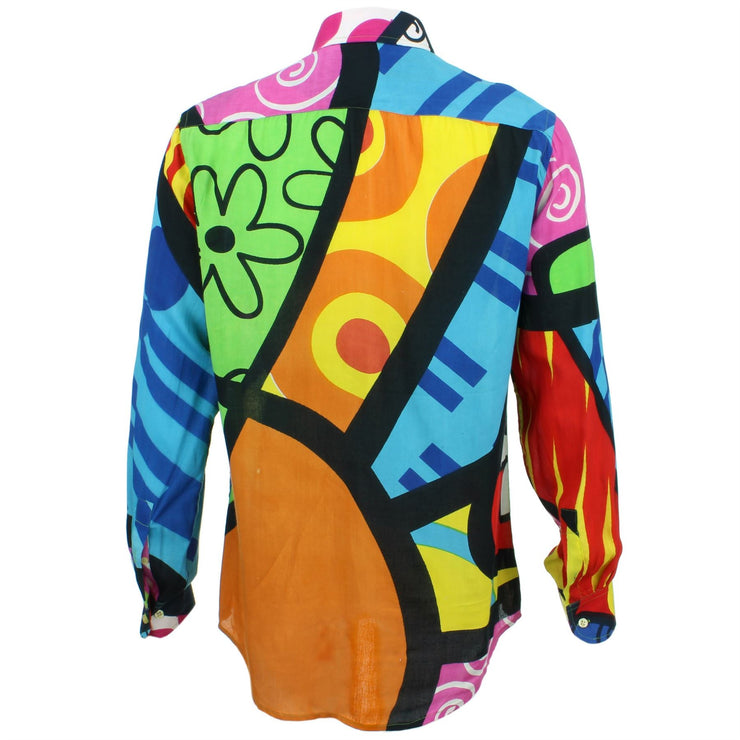 Tailored Fit Long Sleeve Shirt - Carnival Beach