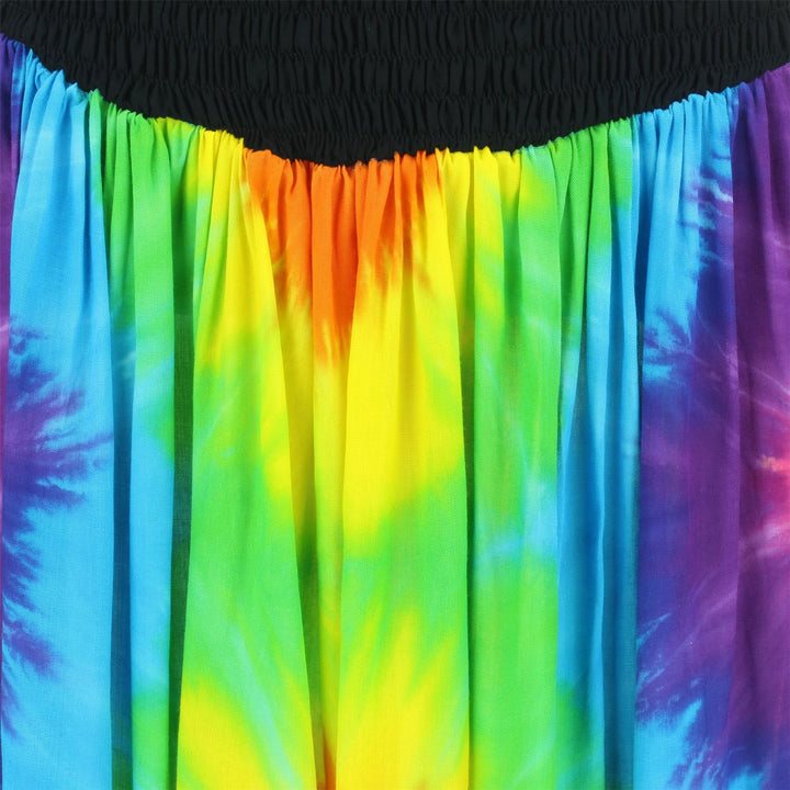 Tie Dye Mini Skirt - Rainbow