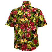 Regular Fit Short Sleeve Shirt - Tropical Jungle