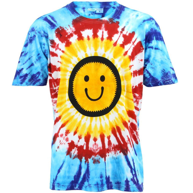 Smiley Face Tie-Dye T-Shirt