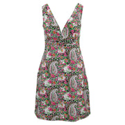 Crossover Dress - Paisley Floral