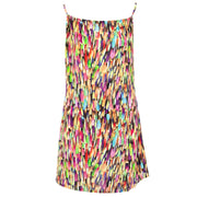 Modern Mini Dress - Rainbow Brush Stroke
