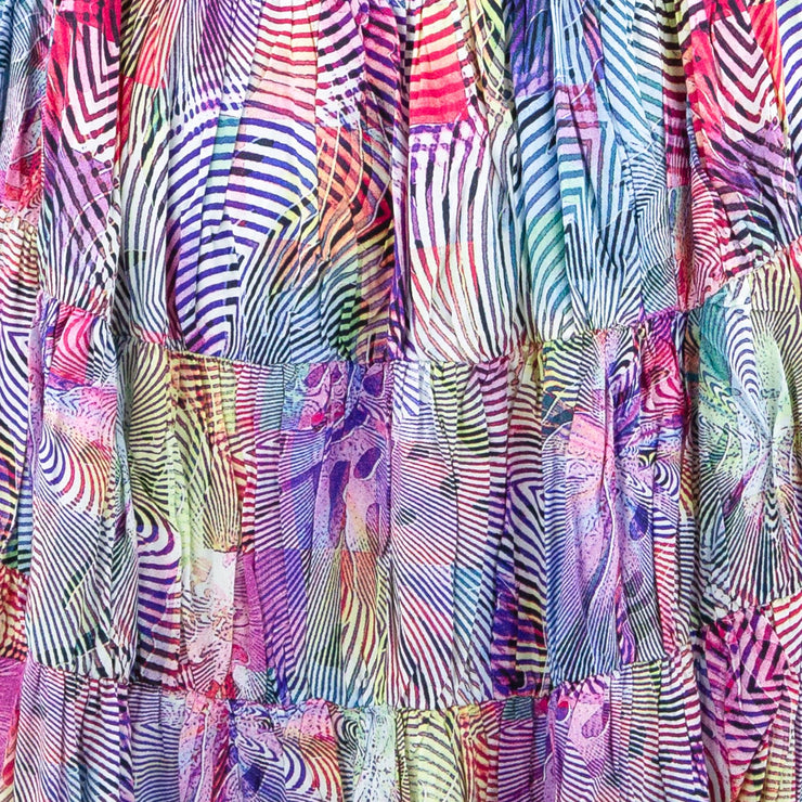 Tier Drop Summer Dress - Optical Illusion