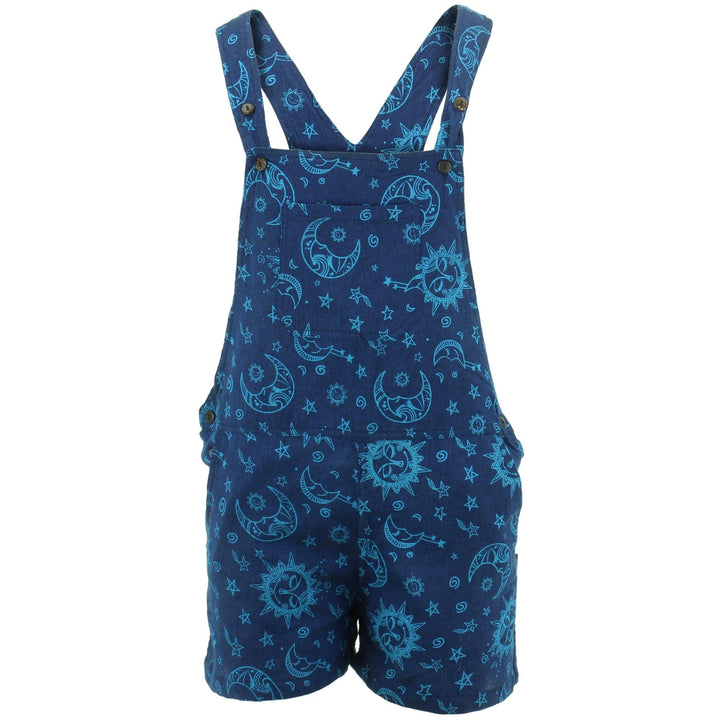 Short Dungarees - Navy