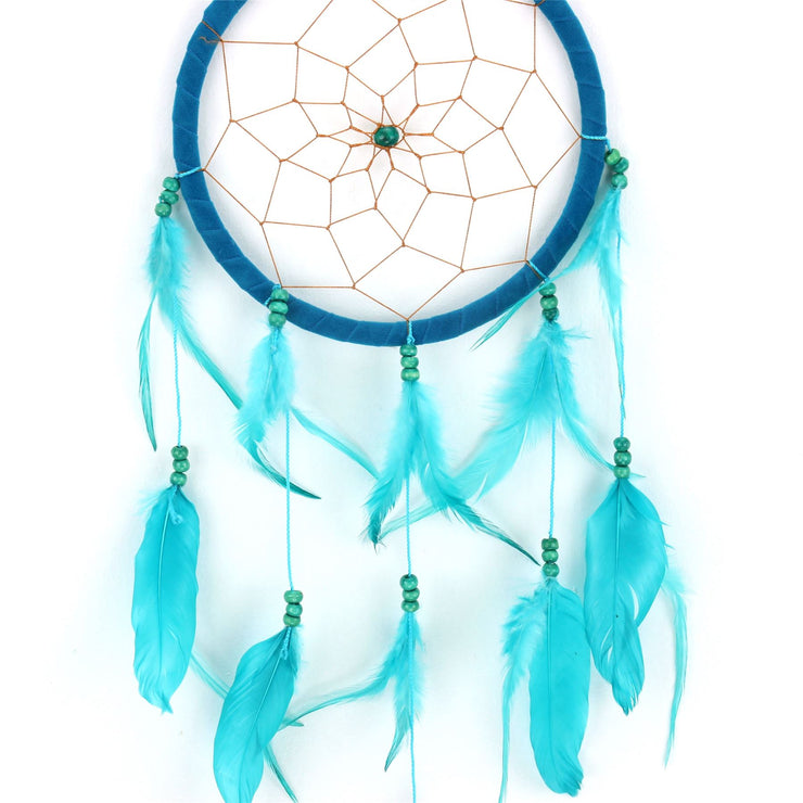 Dreamcatcher - Spiral 16.5cm Turquoise
