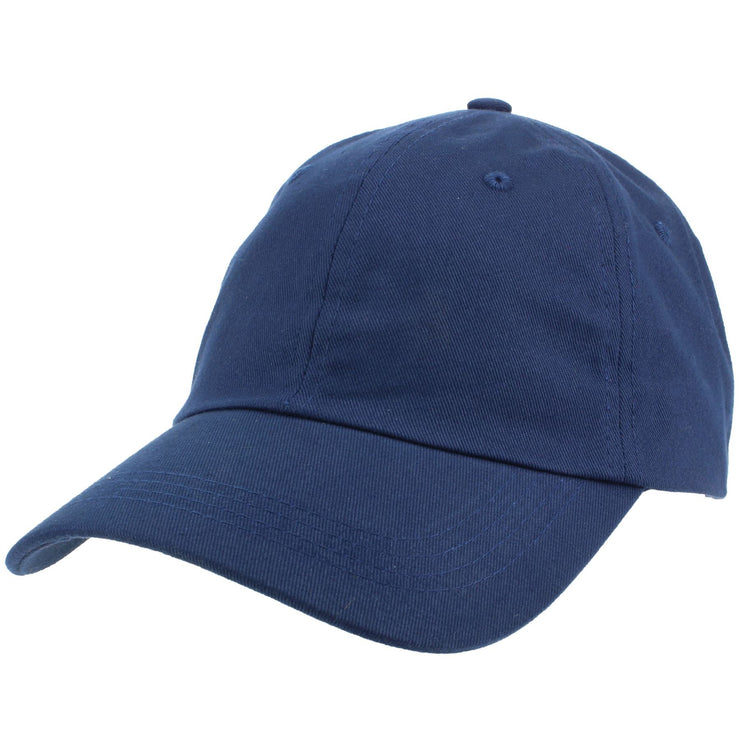 Plain Baseball Cap - Navy