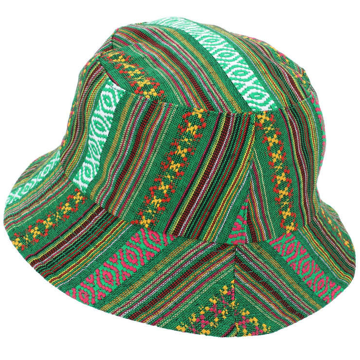 Canvas Bucket Hat - Aztec Green