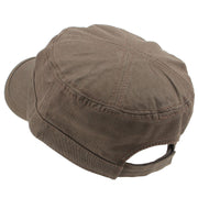 Military Cap - Brown