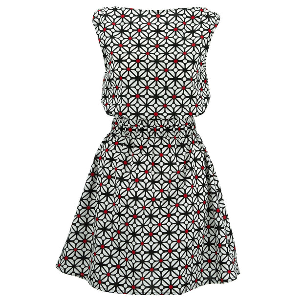 Stretch Waister Dress - Square Bud