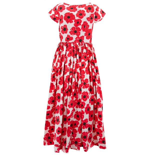 Tea Dress - Vermillion Summer