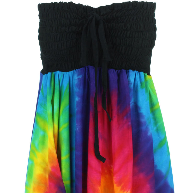 Hanky Hem Dress - Rainbow