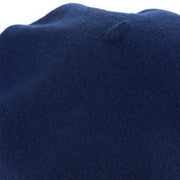 Wool Beret Hat - Navy