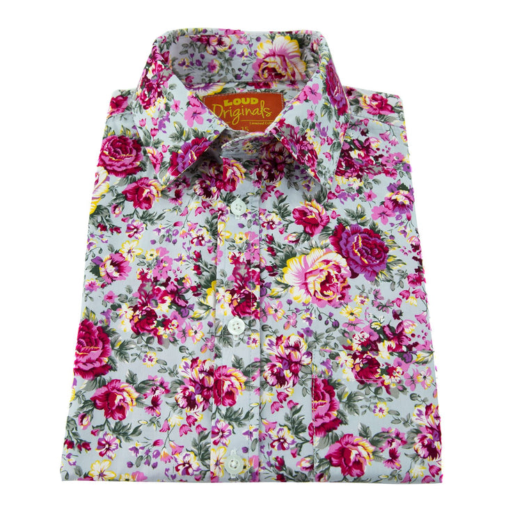 Regular Fit Long Sleeve Shirt - Vintage Floral