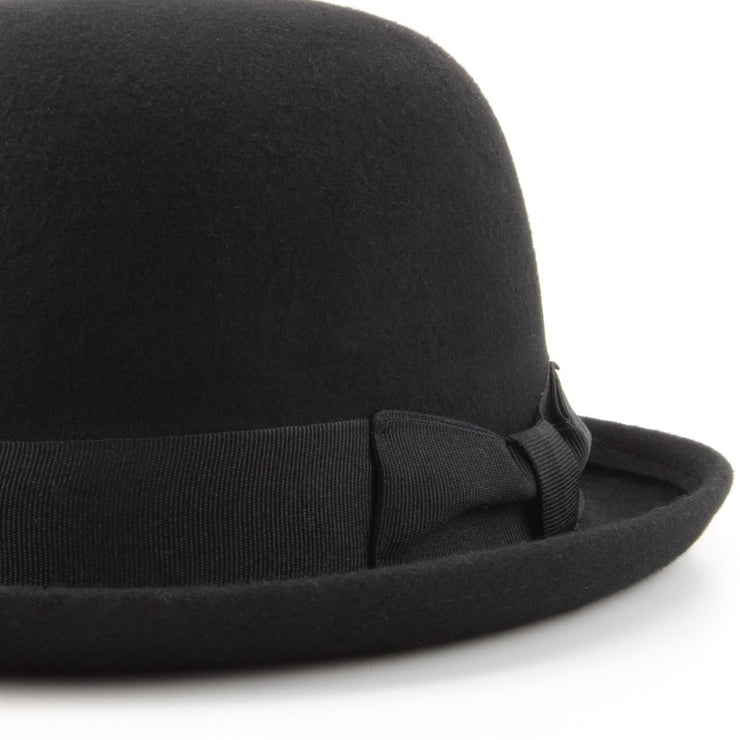 Wool felt bowler Derby hat - Black