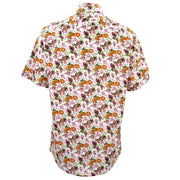 Regular Fit Short Sleeve Shirt - Butterfly Meadow