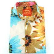 Tailored Fit Short Sleeve Shirt - Big Autumn Floral