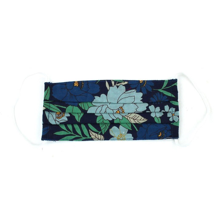 100% Cotton Handmade Pleated Face-Mask
