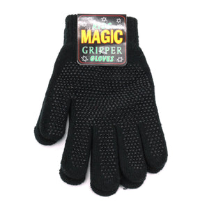 Gants magiques gants extensibles à pince pour enfants - noir