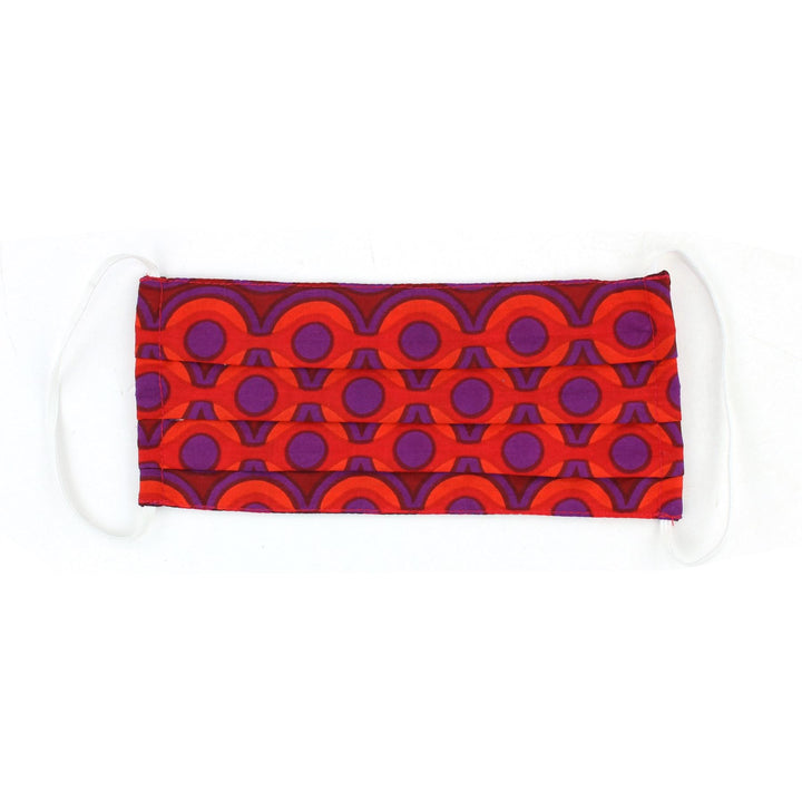 100% Cotton Handmade Pleated Face-Mask