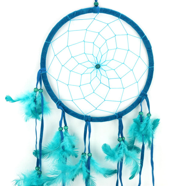 Dreamcatcher - Spiral 22cm Turquoise