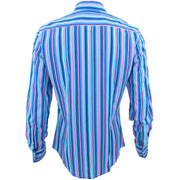 Slim Fit Long Sleeve Shirt - Bayadere Stripes