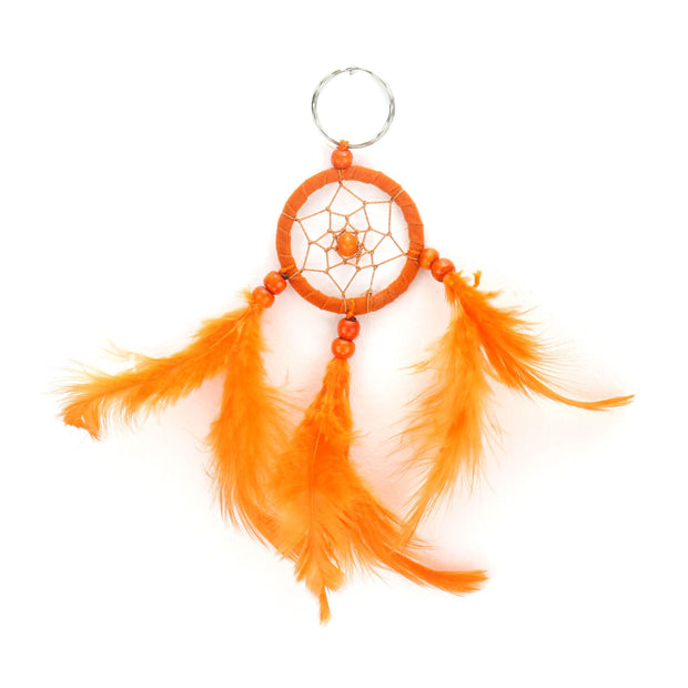 Dreamcatcher - Spiral 4.5cm Orange