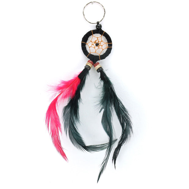 Dreamcatcher - Spiral 3.5cm Black