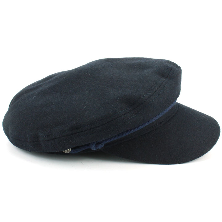 Cord Captain's Breton Cap - Navy