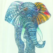 Sleeveless Elephant Top - White